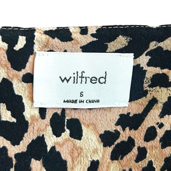 Aritzia Wilfred Isabelle Dress- Leopard Print 90's Mini Dress - Picture 11 of 14